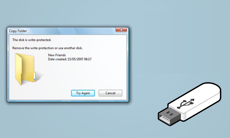 رفع مشکل کپی نشدن فایل در فلش