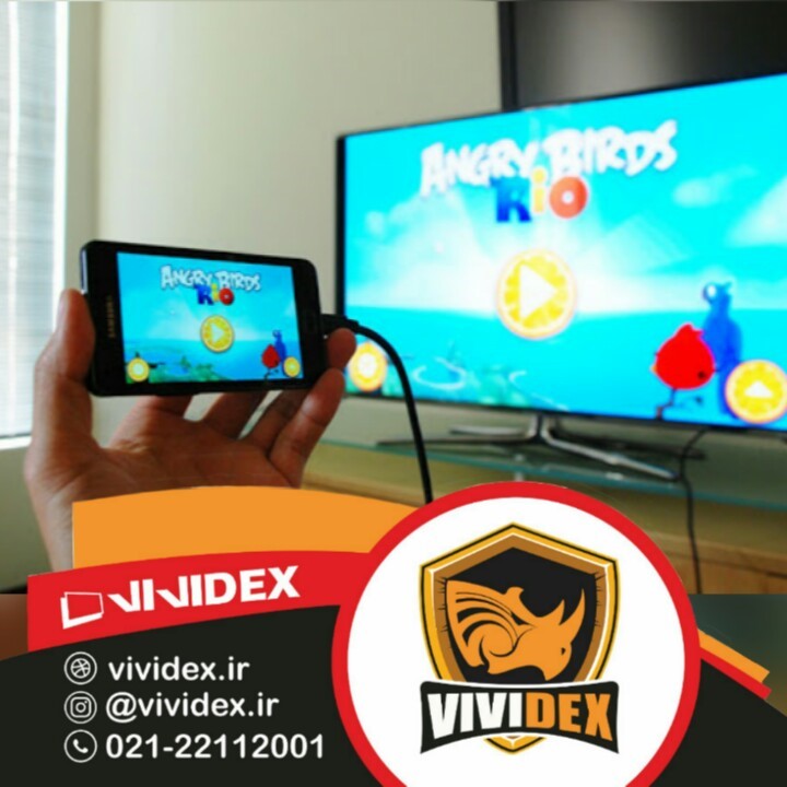 اتصال گوشی به تلویزیون